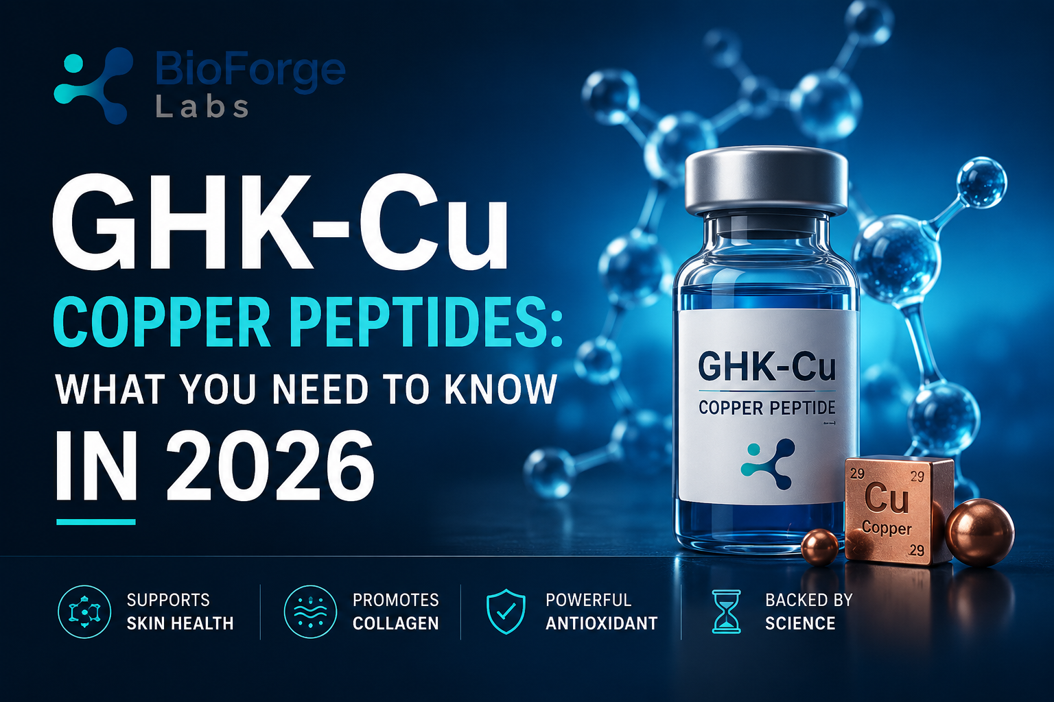 GHK-Cu Copper Peptides: What You Need to Know in 2026