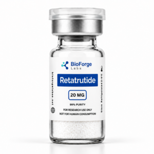 Image of a vial of Retatrutide 20 MG Peptide