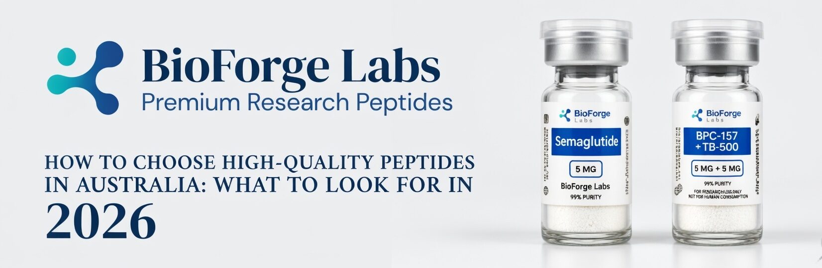 How to Choose High-Quality Peptides in Australia: What to Look For in 2026